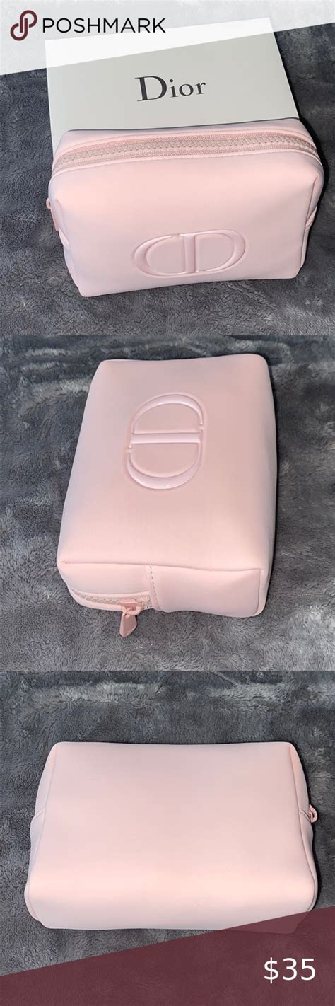 dior makeup flat pouch|vintage Dior makeup bag.